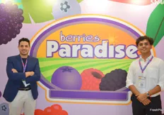 Carlos Madariaga and Martin Orozco from Berries Paradise in Mexico.